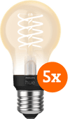 Philips Hue Filamentlampe White Standard E27 - 2023 - 5er-Pack Philips Hue Filament White