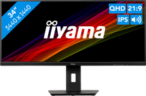 iiyama ProLite XUB3493WQSU-B5 Ultrawide monitor with a high resolution