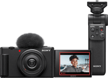 Sony ZV-1F + GP-VPT2BT Grip Kamera mit neigbarem Display