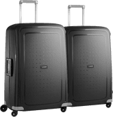 Samsonite S'Cure Spinner 75cm Black Duo Suitcase Set Suitcase set