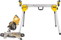 DeWalt DWS774-QS + Untergestell Kappsäge mit Zugfunktion