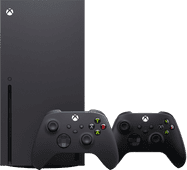 Xbox Series X + Microsoft Xbox Controller Schwarz 