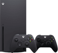 Xbox Series X + Microsoft Xbox Controller Black Xbox Series X and Xbox Series S console