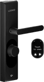 LOQED Touch Smart Lock Schwarz Intelligente Sicherheitssysteme