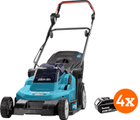 Makita DLM432CT2 incl. 5.0Ah Battery (4x) Mulch mower