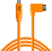 Tether Tools TetherPro USB-C-auf-3.0-Micro-USB abgewinkelt Orange Letzte Chance