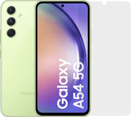 Samsung Galaxy A54 128GB Green 5G + BlueBuilt Screen Protector Samsung phone from 2023