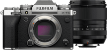 Fujifilm X-T5 Silber + XF 33mm f/1.4 R LM WR Kamera mit WLAN