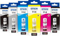 Epson 114 Tintenflasche 6-farbig Set Epson 114 Druckerpatrone