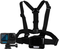 GoPro HERO 11 Black + PRO-mounts Brustgurt Actionkamera mit Full HD