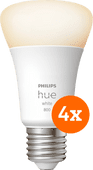 Philips Hue White E27 800lm 4-pack Philips Hue white lamp