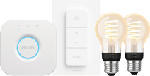 Philips Hue Filament White Ambiance Standard Doppelpack Starterpack Philips Hue Filament Starterpaket