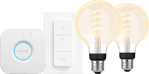 Philips Hue Filament White Ambiance Globe 2-pack Starter Pack Smart lights starter pack