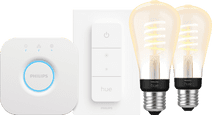 Philips Hue Filament White Ambiance Edison Doppelpack Starterpaket Smart-Home-Lampe