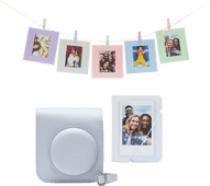 Fujifilm Instax Mini 12 Zubehörset Clay White Hülle für Sofortbildkamera