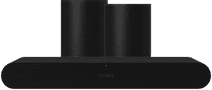 Sonos Ray Schwarz + 2x Era 100 Schwarz Fernseherlautsprecher