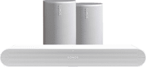 Sonos Ray Weiß + 2x Era 100 Weiß Fernseherlautsprecher