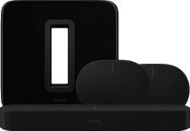 Sonos Beam Gen. 2 Schwarz + 2x Era 300 Schwarz + Sub G3 Schwarz Lautsprecher-Set mit Bedienung über App