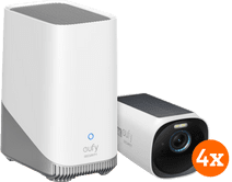 eufyCam 3 4er-Pack + HomeBase 3 WLAN-Überwachungskamera