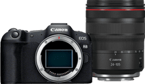 Canon EOS R8 + RF 24-105mm F/4L IS USM Kamera mit neigbarem Display