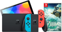 Nintendo Switch OLED Rot/Blau + Zelda: Tears of the Kingdom Nintendo Switch OLED