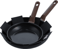 BK Simply Ceramic Ceramic Frying Pan Set 24cm + 28cm BK frying pan