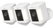 Ring Spotlight Cam Plus - Battery - White - 3-pack Ring IP camera