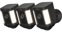 Ring Spotlight Cam Plus - Battery - Schwarz - 3er-Pack Ring Set