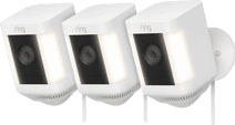 Ring Spotlight Cam Plus - Plug In- White - 3-pack Ring Spotlight IP camera