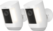 Ring Spotlight Cam Pro - Battery - Weiß - Doppelpack Cloud-Kamera