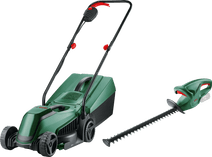 Bosch EasyMower 18V-32-200 + Bosch EasyHedgeCut 18-45 Li (ohne Akku) Bosch Akku-Rasenmäher