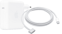 Apple 96 W USB-C Power Adapter + Apple USB-C-auf-MagSafe-3-Kabel 2 Meter Ladegerät für MacBook mit Magsafe Anschluss