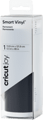 Cricut Smart Vinyl Permanent Joy Schwarz Matt 14 x 122 cm Material fürSchneideplotter