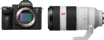 Sony A7III + 100-400mm Sony system camera