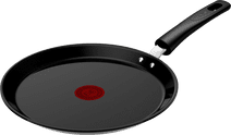 Tefal Renew On Ceramic Crepe Pan 25cm Black Tefal pan with ceramic non-stick coating