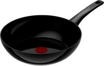 Tefal Renew On Ceramic Wok 28cm Black Tefal pan with ceramic non-stick coating