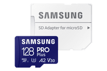 Samsung PRO Plus 128GB (2023) microSDXC + SD Adapter MicroSDXC card