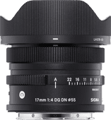 Sigma 17mm f/4 DG DN Contemporary Sony E-Mount Festbrennweiten für Sony Kamera