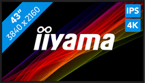 iiyama ProLite LE4341UHS-B1 4K Public Display