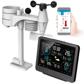 Bresser Professionelle WLAN-Wetterstation 8-in-1 Bise Top 10 am besten verkaufte Wetterstationen
