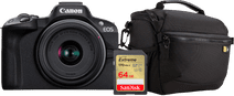 Canon EOS R50 Starterkit Kamera mit neigbarem Display