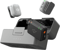 DJI Mic Mini 2 + Ladecase Omnidirektionales Mikrofon