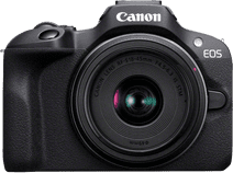 Canon EOS R100 Schwarz + RF-S 18-45mm f/4.5-6.3 IS STM Kamera mit Sucher