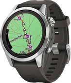 Garmin Fenix 7S Pro Solar Silber 42 mm Gesundheitsuhr