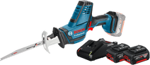 Bosch Professional GSA 18V-LI C inkl. 4,0-Ah-Akku (2x) Bosch Akku-Säbelsäge