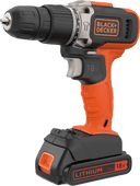 BLACK+DECKER BCD003C1-QW Bohrmaschine und Schlagbohrmaschine