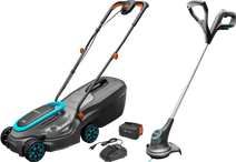 Gardena PowerMax 32/18V P4A Set + Gardena SmallCut 23/18V P4A Solo Cordless lawn mower