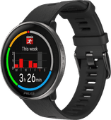 Polar Ignite 3 Titanium/Black Women's smartwatch