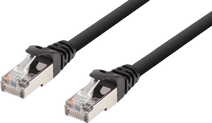 BlueBuilt Netzwerkkabel FTP CAT6 1 m Schwarz Netzwerkkabel