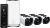 EufyCam 3 3er-Pack + Video Doorbell Dual 2 Pro Cloud-Kamera